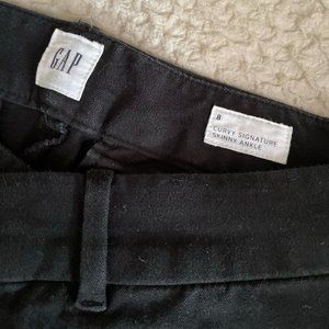 Gap - Curvy Skinny Ankle Pants (Black)